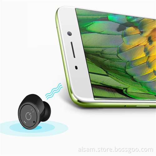 TWS Twins Earbuds Earpiece Mini With Mic Earset